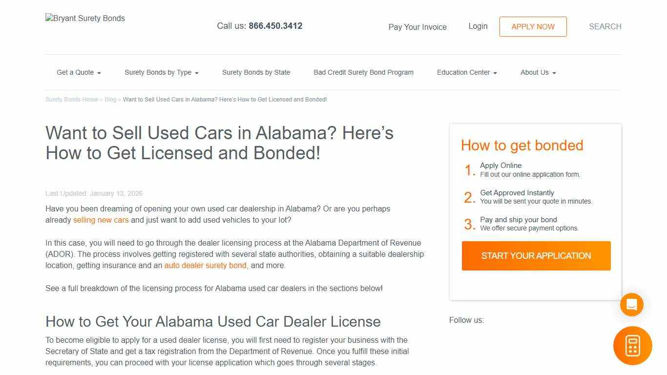 Your Guide to Getting an Alabama Used Car Dealer License